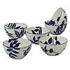 Certified Blue Arbor Bowl Set, 6-pack