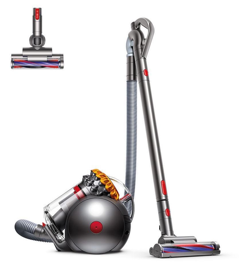 Dyson Big Ball Multi Floor Canister Vacuum (Yellow/Iron) 230 + Free Shipping