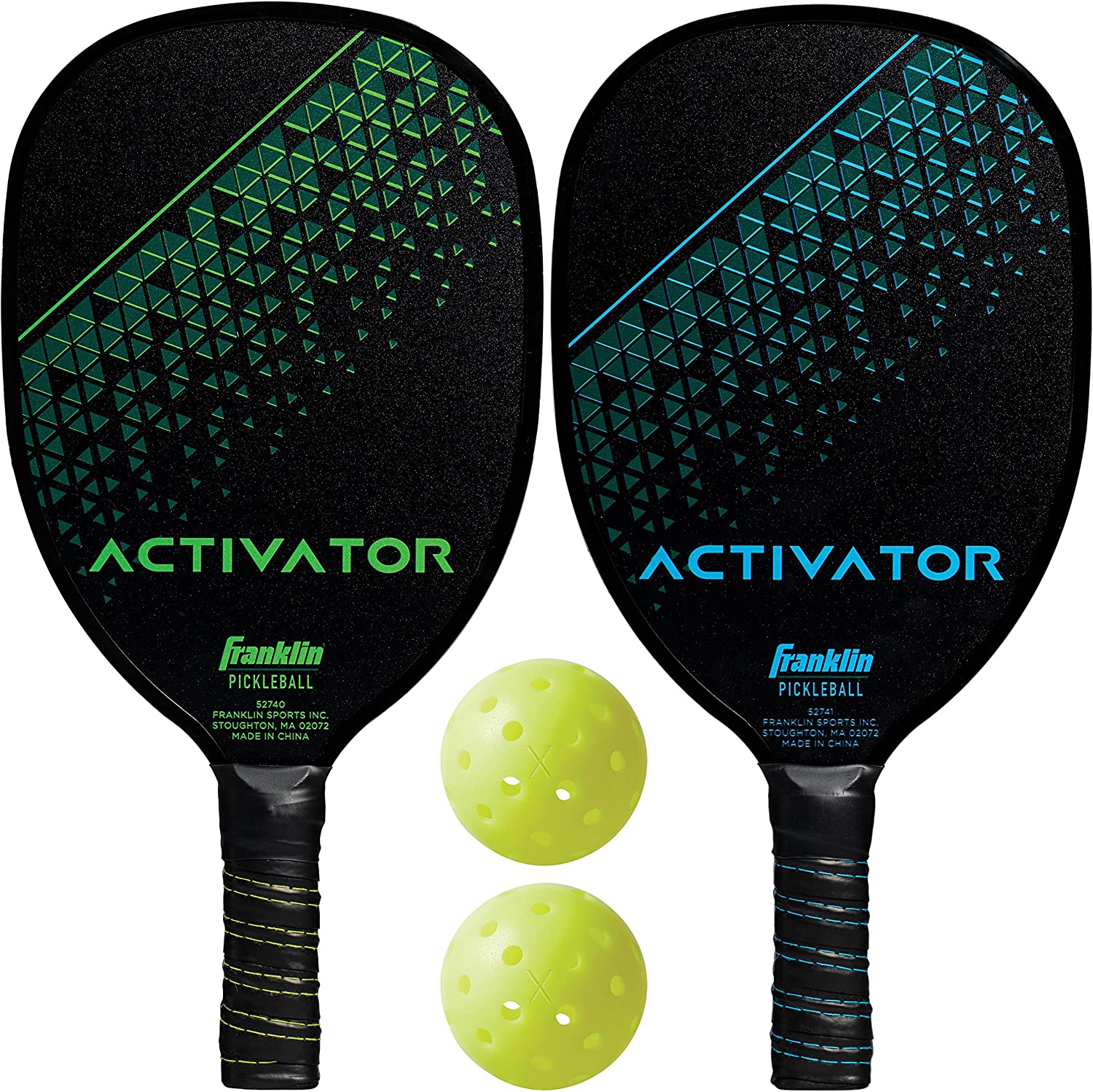 Franklin Sports Pickleball Paddle and Ball Set - Wooden Pickleball Rackets + Pickleballs - Activator - USA Pickleball (USAPA) Approved $15.29