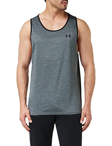 Under Armour Men's Standard Tech 2.0 Tank Top, Pitch Gray (013)/Pitch Gray, X-Small $7.03