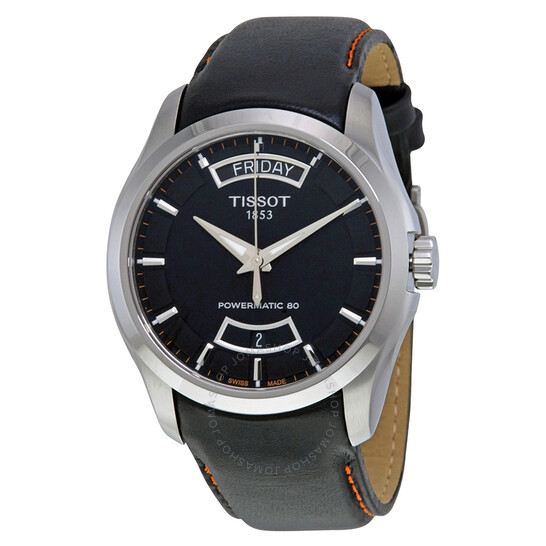 Tissot Couturier Automatic Black Dial Men's Watch $239 + Free Shipping