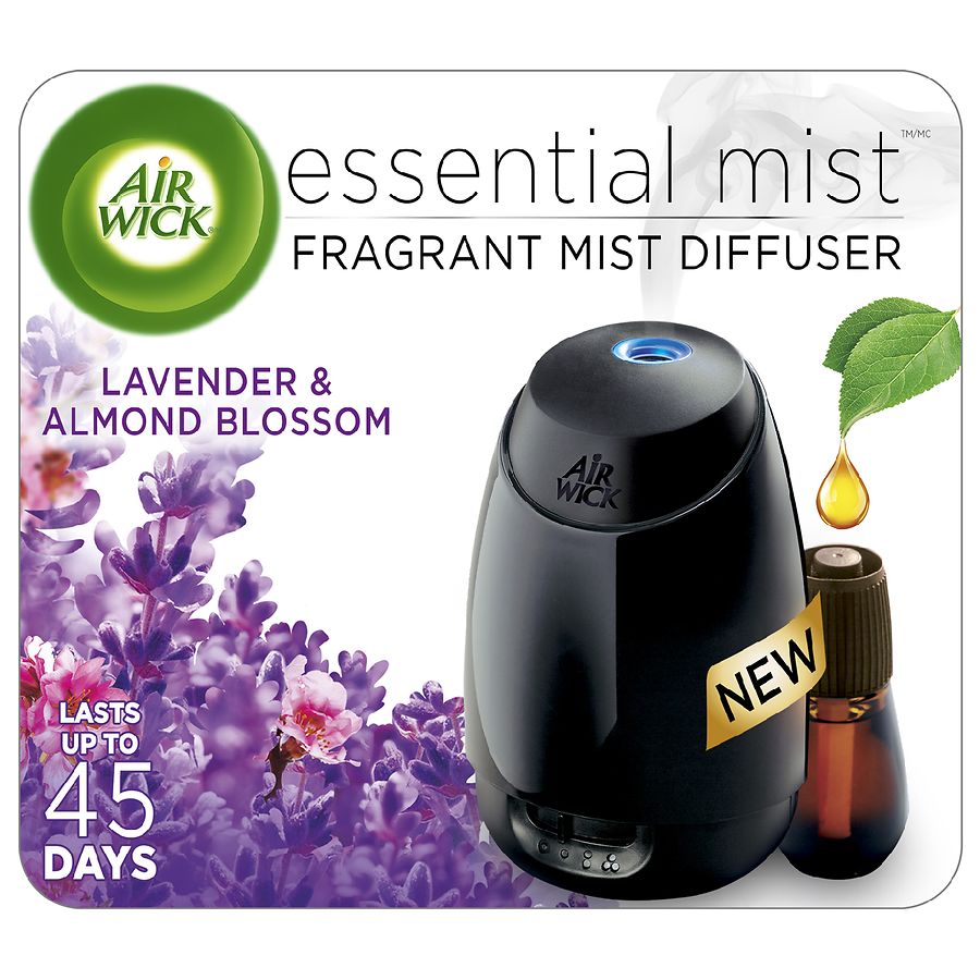 Air Wick Essential Mist - Essential Oil Diffuser Starter Kit Lavender & Almond Blossom $6.49