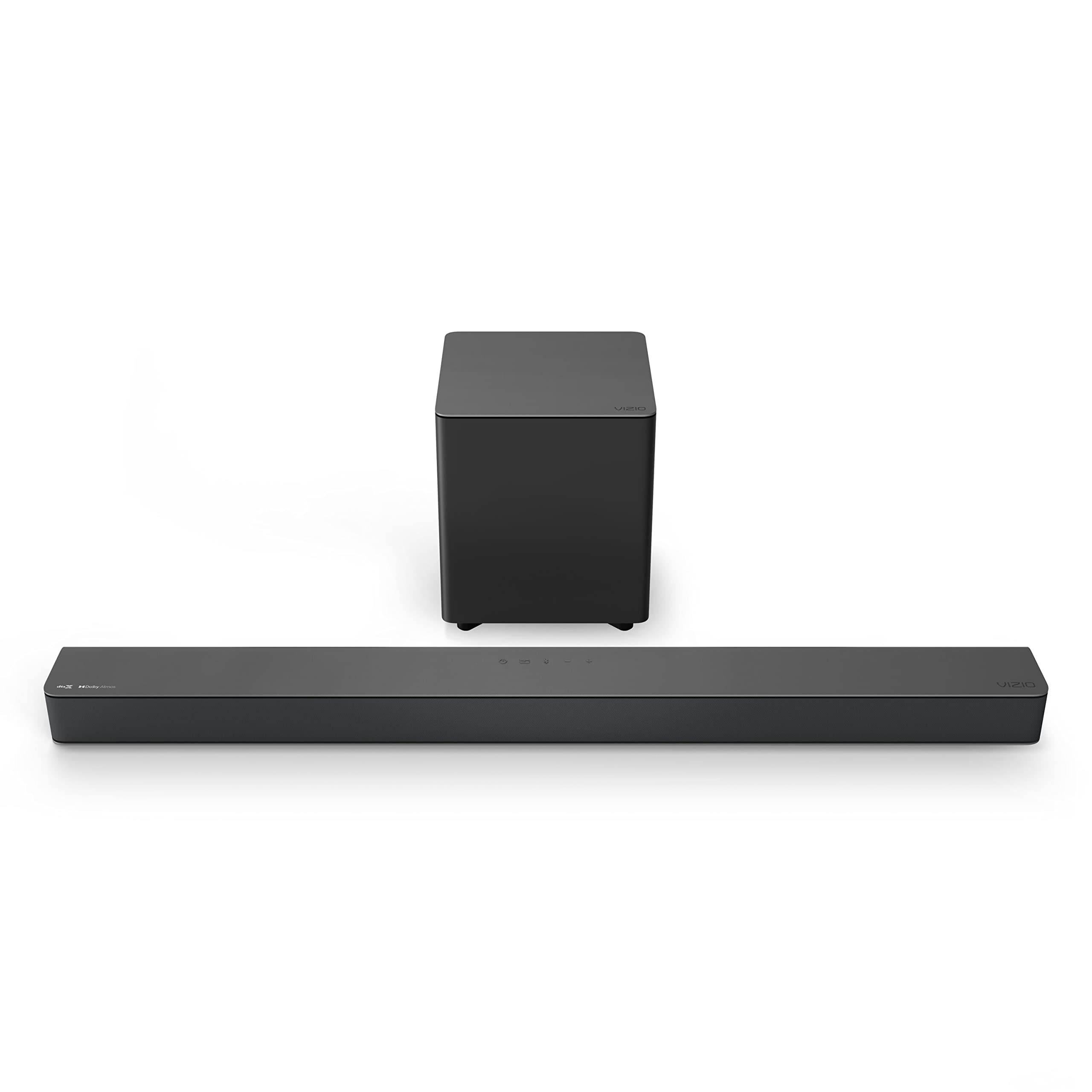 VIZIO M-Series 2.1 Immersive Sound Bar with 5 High-Performance Speakers, Dolby Atmos, DTS:X, Wireless Subwoofer and Alexa Compatibility, M215aw-K6, 2023 Model $180