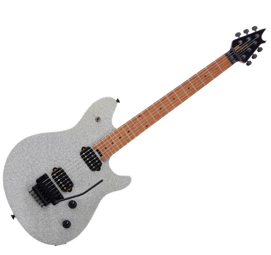 EVH Wolfgang Standard Electric Guitar - Silver Sparkle w/ Baked Maple FB $369.99