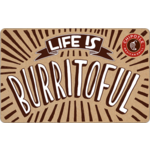 $25 Chipotle gift card, $20 with code YUMMY1123, egifter $20