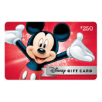 Costco Members: $250 Disney eGift Card (Email Delivery) $225