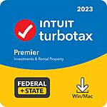 TurboTax Premier Federal + State 2023 $65 (PC/Mac Download)