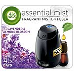 Air Wick Essential Mist - Essential Oil Diffuser Starter Kit Lavender &amp; Almond Blossom $6.49