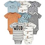 Amazon.com: Gerber baby-boys 8-pack Short Sleeve Onesies Bodysuits + FS with Prime or order of $35+ $15
