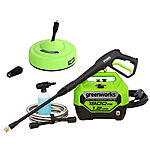 Greenworks 1900 PSI 1.2 GPM Electric Pressure Washer Combo Kit $100 + Free Shipping