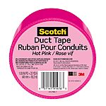 Scotch Duct Tape, 1.88 in x 20 yd, Hot Pink, 6 Pack $7.99 w/ Amazon Free Prime Shipping or Subscribe &amp; Save