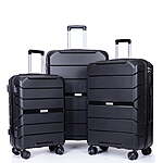 3-Piece Travelhouse Hardshell Lightweight Luggage Set (6 Colors) $90 + Free Shipping