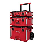 Milwaukee PACKOUT 22 in. Rolling Tool Box, 22 in. Large Tool Box and 22 in. Medium Tool Box $249.99