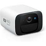 eufy Security SoloCam C210, Wireless Outdoor Camera, 2K Resolution, No Monthly Fee, Wireless, 2.4 GHz Wi-Fi, HomeBase 3 Compatible (Renewed) $42.99