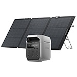 EcoFlow DELTA 3 Plus 1024Wh LiFePO4 Power Station w/ 160W Solar Panel $699 + Free Shipping