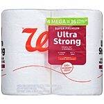 Walgreens Super Premium Ultra Soft or Ultra Strong Bath Tissue 4 Rolls, 4.0 ea = 16 reg rolls $1.79 ea AC Free PU at Wags ($10+)