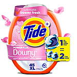 Select Stores: 45-Ct Tide PODS Liquid Laundry Detergent Pacs w/ Downy (April Fresh) $4.90 + Free Store Pickup