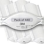 3M Aura Particulate Respirator 9205+, N95, Pack of 440 Disposable Respirators $29.99 from WOOT / AMAZON