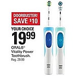 Shopko Black Friday: Oral-B Vitality Power Toothbrush for $19.99