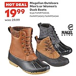 Academy Sports + Outdoors Black Friday: Magellan Outdoors Men's or Women's Duck Boots for $19.99
