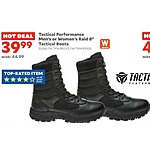 Academy Sports + Outdoors Black Friday: Tactical Performance Men's or Women's Raid 8&quot; Tactical Boots, Each for $39.99