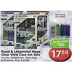 AC Moore Black Friday: Royal and Langnickel Mega Clear View Case Art Sets, Each for $17.88