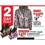 Menards Black Friday: Ansell Insulated Camo Gloves for $4.99