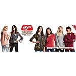 Bon-Ton Black Friday: Hippie Laundry, A. Byer, Sequin Hearts, Eyeshadow and Pink Rose Women's Fashions for $19.97