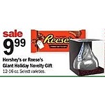 Meijer Black Friday: Hershey's or Reese's Giant Holiday Novelty Gift for $9.99