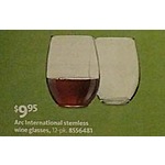 AAFES Black Friday: Arc International 12-pk Stemless Wine Glasses for $9.95