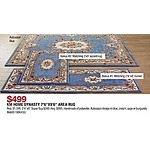 Macy's Black Friday: KM Home Dynasty 7'6&quot;x9'6&quot; Area Rug for $499.00