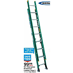 Mills Fleet Farm Black Friday: Werner 16-ft Fiberglass Extension Ladder Type II for $99.99