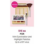Ulta Beauty Black Friday: PUR Mini Eyeshadow and Highlight Palettes for $15.00