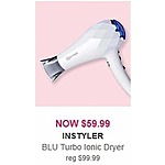Ulta Beauty Black Friday: Instyler BLU Turbo Ionic Dryer for $59.99