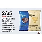 Target Black Friday: (2) Good &amp; Gather 10 to 12-oz Tortilla Chips, Select Varieties for $5.00