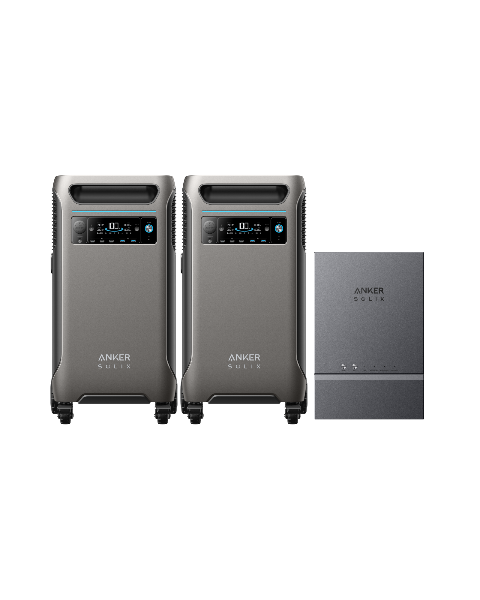 2× Anker SOLIX F3800 (12kW | 7.68kWh) + Smart Home Power Kit $6499