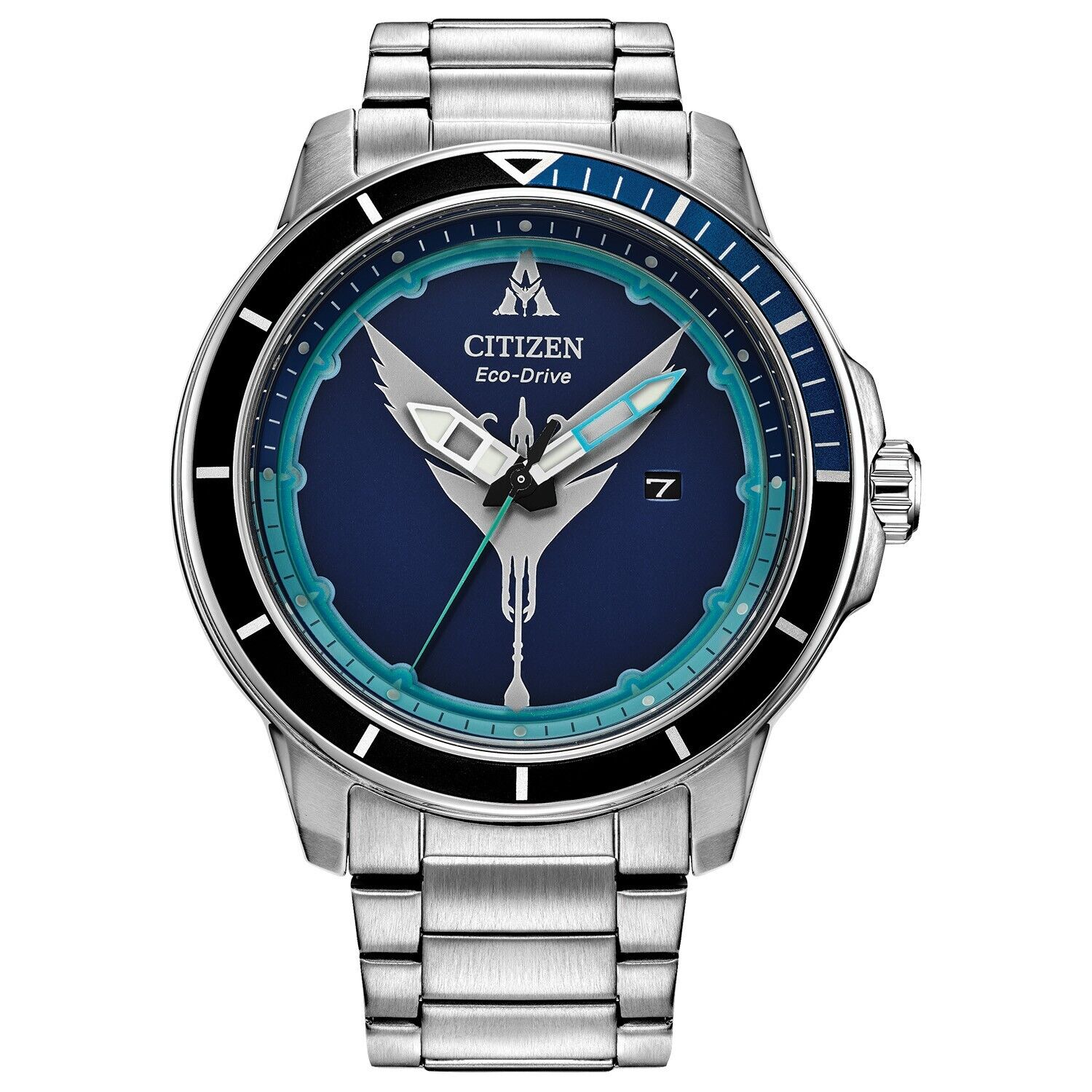 Citizen Men's Avatar Leonopteryx Eco-Drive Stainless Steel Watch 46MM AW1708-57W  | eBay $97.99