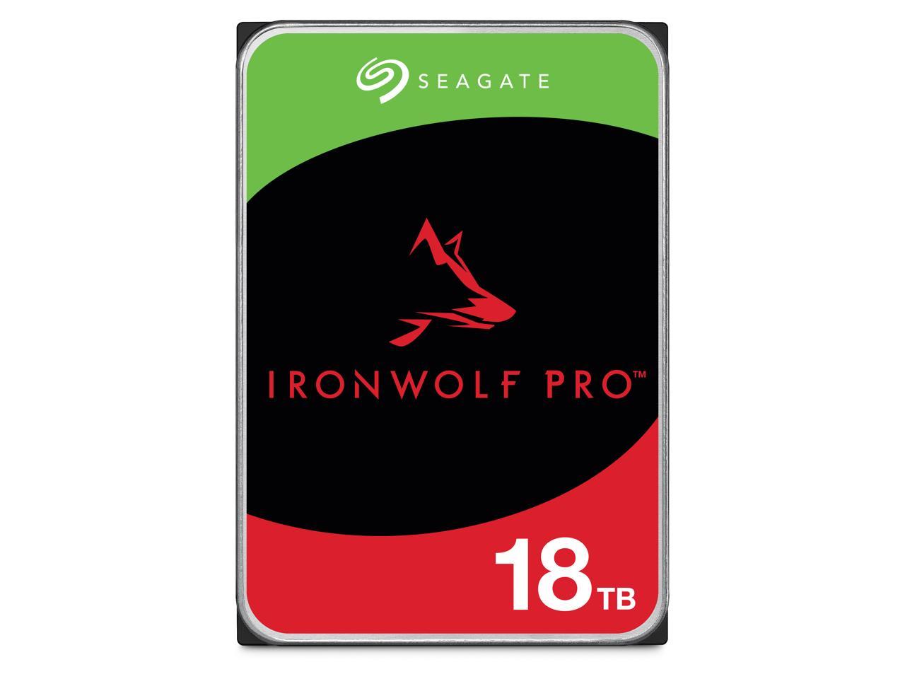 Seagate IronWolf Pro 18TB NAS Hard Drive $300