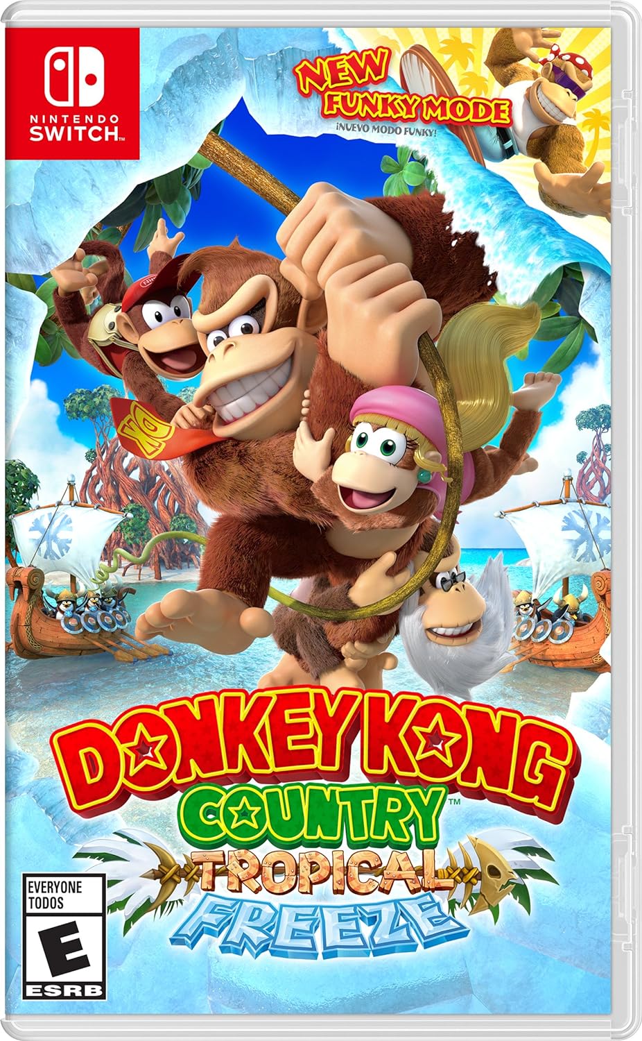 Donkey Kong Country: Tropical Freeze - Nintendo Switch (Physical) - $39.99