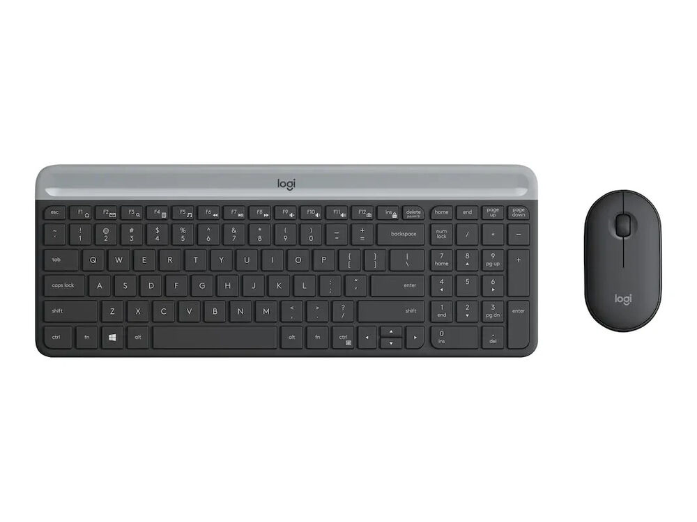 Logitech MK470 Ultra-slim, compact, and quiet wireless keyboard and mouse combo (Open Box) - $13.59 + Free Ship