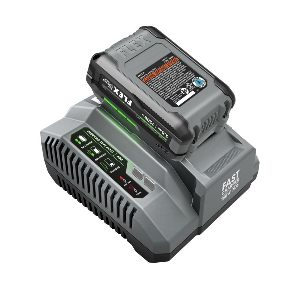 FLEX STACKED LITHIUM Starter Kit 24-V Lithium-ion Battery and Charger - free tool with purchase - $199