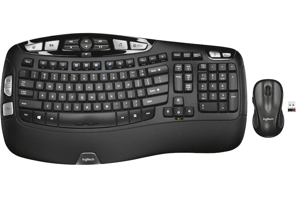 Logitech MK550 Wireless Wave All-Day Comfort Keyboard & Mouse Combo (Open Box) - $27.99 + Free Ship