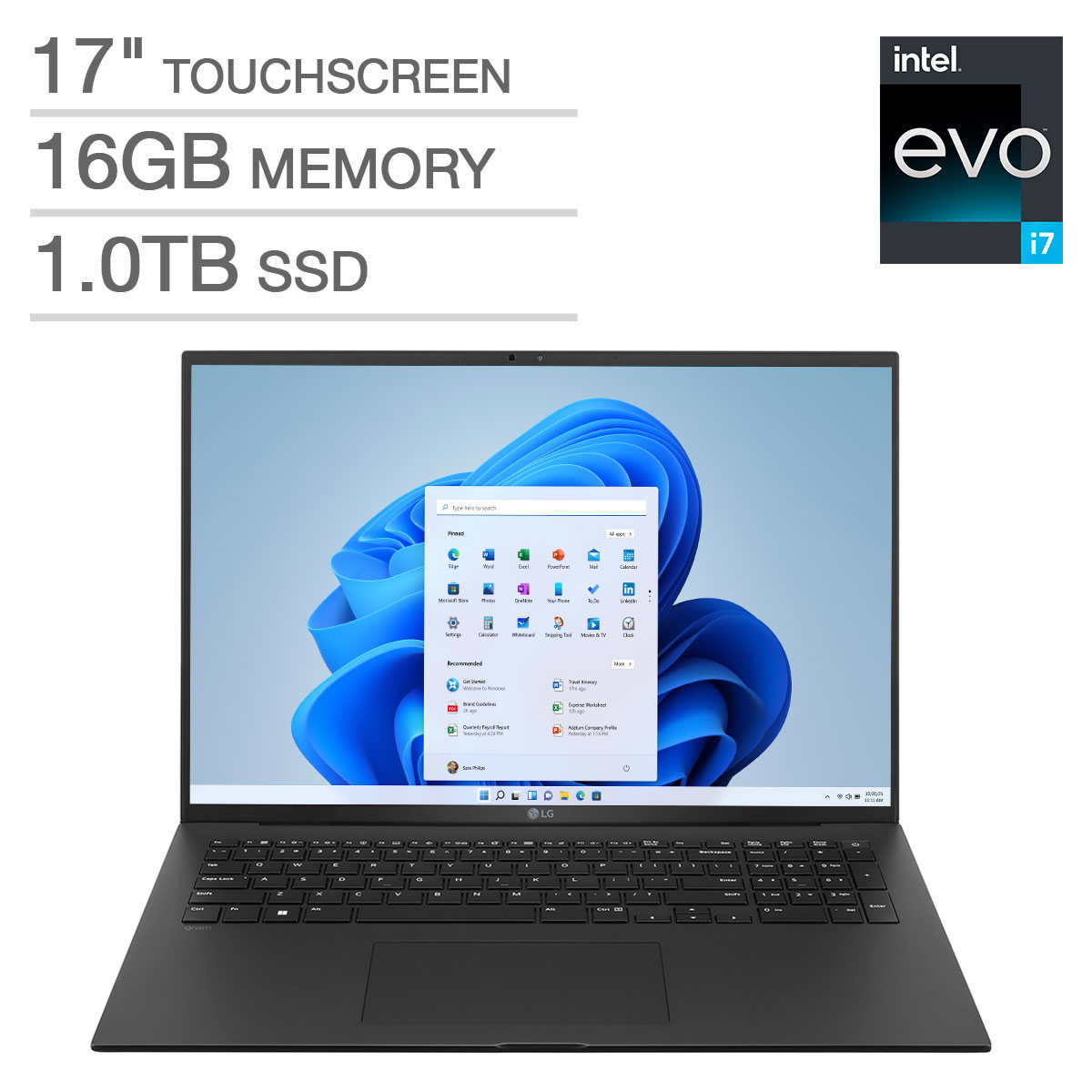 LG gram 17" Intel Evo Laptop - 13th Gen Intel i7-1360P - WQXGA Touchscreen Display @Costco $699.97