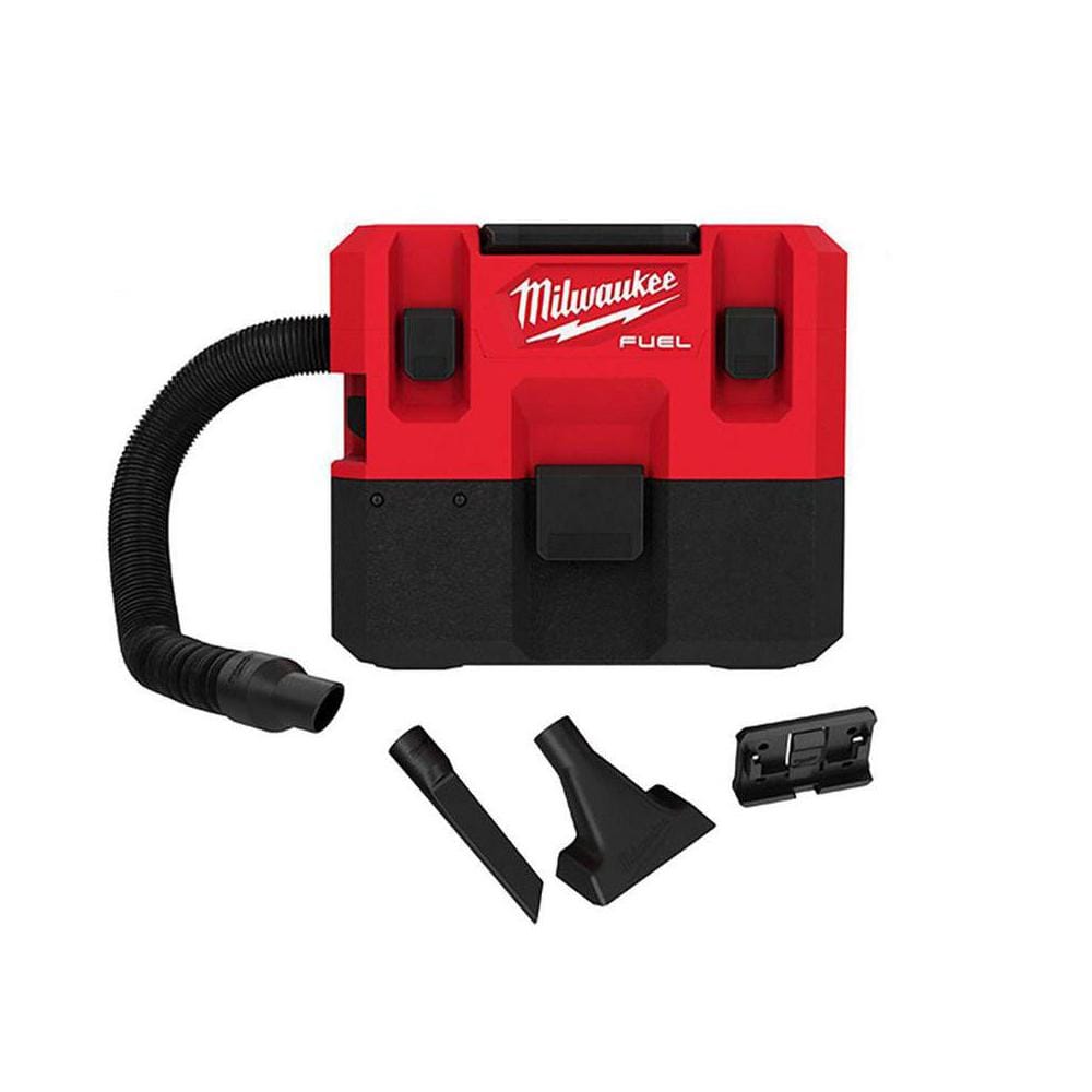 SPECIAL BUY HACKABLE - M12 FUEL 12-Volt Lithium-Ion Cordless 1.6 Gal. Wet/Dry Vacuum w/AIR-TIP 1-1/4 in. - 2-1/2 in. Pivoting Extension Wand $67.34