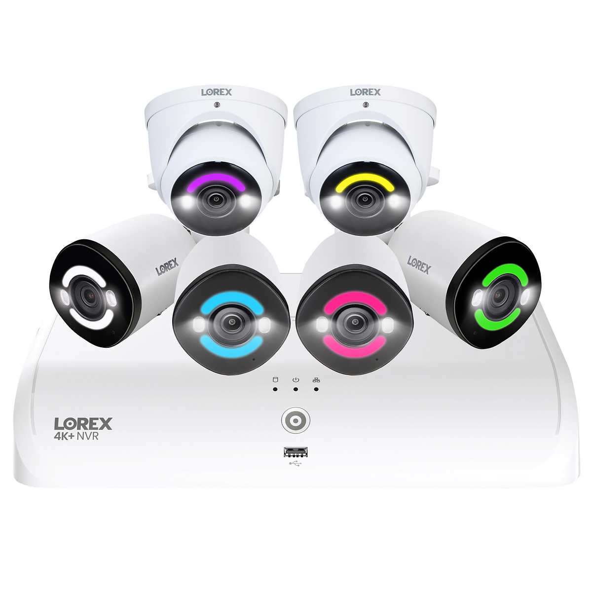 Lorex 4K+ UHD 12MP Wired Security Camera System with 6 Cameras & 2TB HDD Costco 599