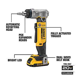DeWALT 20V Max Pex Expander Tool Tool Only