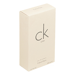Calvin Klein Beauty CK One Eau de Toilette, Unisex Fragrance, 6.7 Oz