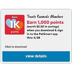Petsmart top points value