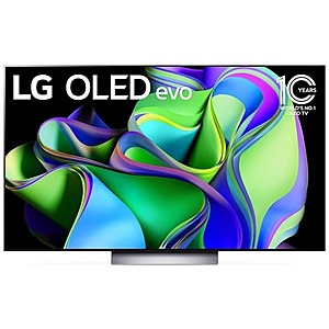 55" LG C3 Series Class OLED evo 4K 120Hz α9 AI Processor TV (Refurb) $947 + Free Shipping w/ Prime