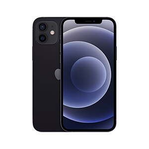 Walmart | ATT or Verizon iPhone 12 64GB Black - $99 ($2.75*36) | Postpaid account new line or existing Only | Unlock after 60 days